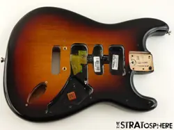FENDER AMERICAN PROFESSIONAL II STRATOCASTER BODY, STRAT 3TS SUNBURST