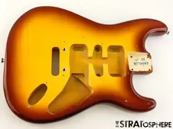 FENDER SQUIER AFFINITY STRAT FMT HSS BODY STRATOCASTER SIENNA SUNBURST