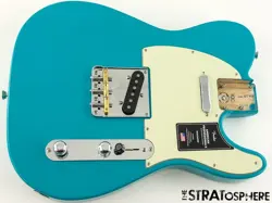 FENDER AMERICAN PROFESSIONAL II TELECASTER LOADED BODY TELE MIAMI BLUE