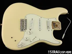 FENDER EOB ED O'BRIEN SUSTAINER LOADED BODY, STRAT, OLW OLYMPIC WHITE