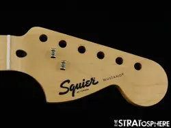 FENDER SQUIER SONIC MUSTANG SERIES GUITAR NECK, GUITAR PARTS MAPLE