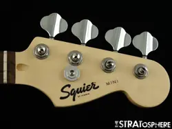 FENDER SQUIER MINI SERIES PRECISION P BASS NECK & TUNERS GUITAR PARTS LAUREL