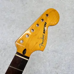 GUITAR NECK FENDER MUSTANG 22 FRETS MAPLE ROSE WOOD USED