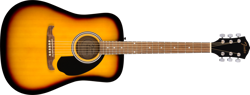 FENDER FA-125 DREADNOUGHT ACOUSTIC GUITAR - SUNBURST W/ BAG
