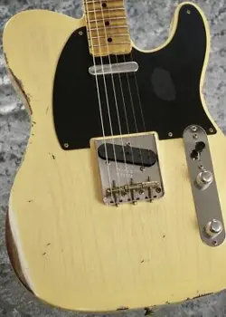 FENDER CUSTOM SHOP 1954 TELECASTER RELIC / FADED AGED NOCASTER BLONDE #GG4TO