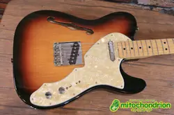FENDER 2007 CLASSIC SERIES 69 TELECASTER THINLINE 3 COLOR SUNBURST