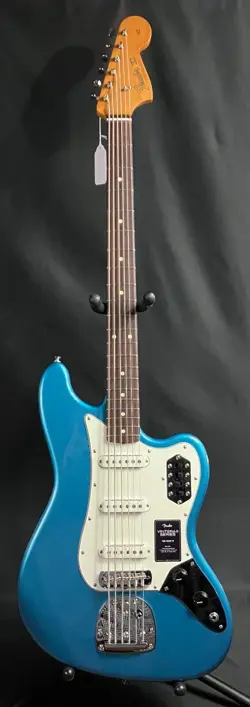 FENDER VINTERA II '60S BASS VI ELECTRIC GUITAR LAKE PLACID BLUE W/ GIG BAG
