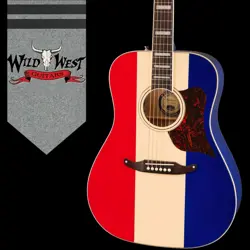 ELECTRIC-ACOUSTIC GUITAR WITH