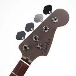 FENDER AERODYNE SPECIAL JAZZ BASS NECK DOLPHIN GRAY HEADSTOCK MADE IN JAPAN
