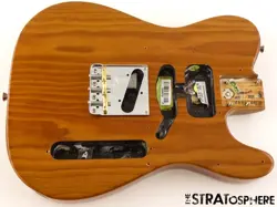 FENDER AMERICAN PROFESSIONAL II TELECASTER BODY & HARDWARE TELE ROASTED PINE.