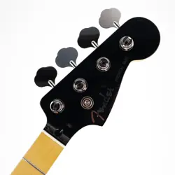 FENDER AERODYNE SPECIAL P BASS NECK MAPLE FINGERBOARD BLACK HEADSTOCK MIJ