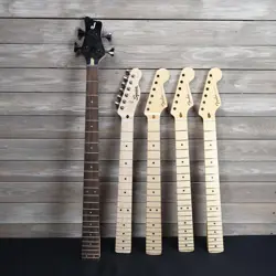 FENDER / SQUIER / JACKSON ASSORTED DAMAGED NECK LOT