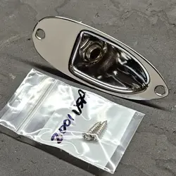 2001 FENDER USA STRATOCASTER OUTPUT JACK ASSEMBLY   SCREWS AMERICAN STRAT GUITAR