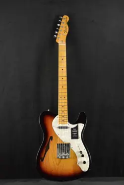 FENDER VINTERA II '60S TELECASTER THINLINE 3-COLOR SUNBURST MAPLE FINGERBOARD
