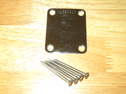 FENDER 2018 USA CHROME AMERICAN VINTAGE FOUR BOLT STRATOCASTER NECK PLATE
