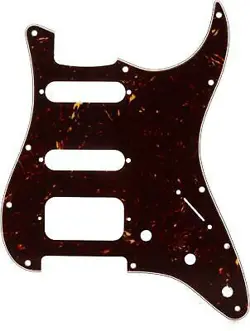 FENDER 11-HOLE MODERN-STYLE STRATOCASTER H/S/S PICKGUARD - TORTOISE SHELL
