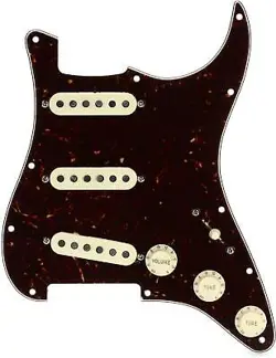 FENDER CUSTOM '69 SSS PRE-WIRED STRATOCASTER PICKGUARD - TORTOISE SHELL