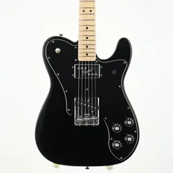 FENDER CLASSIC 72 TELECASTER CUSTOM BLACK ELECTRIC GUITAR EXCELLENT CONDITION