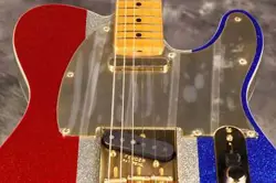 FINGERBOARD RED SILVER