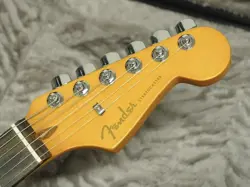 FENDER AMERICAN ULTRA II STRATOCASTER EBONY  TEXAS TEA