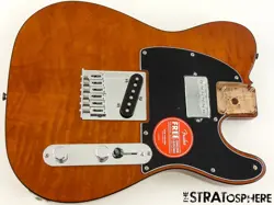 FENDER SQUIER AFFINITY TELECASTER FMT SH LOADED BODY TELE MOCHA