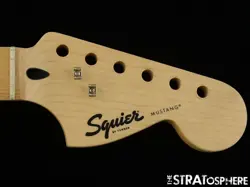FENDER SQUIER SONIC MUSTANG SERIES GUITAR NECK, GUITAR PARTS MN MAPLE