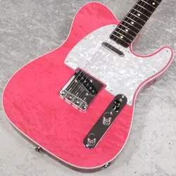 FENDER FSR MIJ TR 60S CUSTOM TELECASTER QUILTED MAPLE TOP ASH BACK TPK