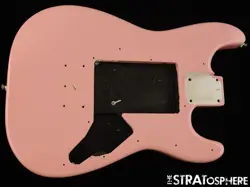 FENDER SQUIER MINI SERIES STRAT MINI HT BODY STRATOCASTER SHELL PINK