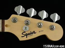 FENDER SQUIER MINI SERIES PRECISION P BASS NECK   TUNERS GUITAR PARTS LAUREL