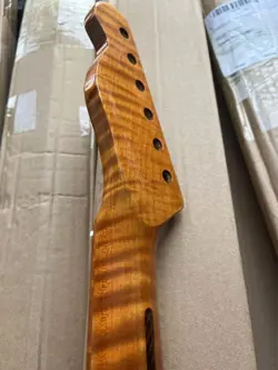 5A 22 FRET TIGER ROASTED FLAME TELE TL ELECTRIC GUITAR NECK FOR FENDER REPLACE
