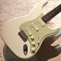 FENDER CUSTOM SHOP VINTAGE CUSTOM 1959 STRATOCASTER NOS AGED OLYMPIC WHITE #R138