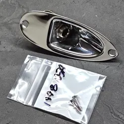 1998 FENDER AMERICAN STRATOCASTER OUTPUT JACK ASSEMBLY W/ SCREWS STRAT USA 90'S