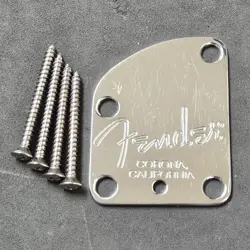 2004 FENDER AMERICAN DELUXE CONTOURED HEEL NECK PLATE - STRAT / TELE USA GUITAR