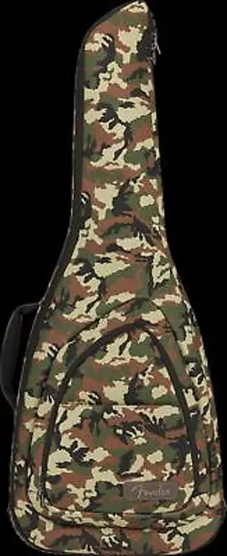 FENDER FE920 WOODLAND CAMOUFLAGE ELECTRIC GUITAR GIG BAG 099-1512-476 NEW!