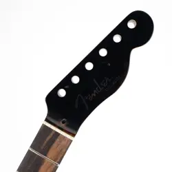 FENDER AMERICAN ULTRA TELECASTER NECK STRIPED EBONY FINGERBOARD BLACK HEADSTOCK