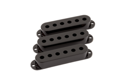GENUINE FENDER BLACK PICKUPS COVERS FOR STRATOCASTER - 0991364000