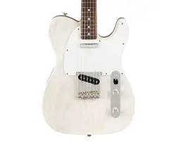 USED FENDER JIMMY PAGE MIRROR TELECASTER - WHITE BLONDE W/ROSEWOOD FB