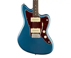 USED FENDER AMERICAN PERFORMER JAZZMASTER - SATIN LAKE PLACID BLUE W/ROSEWOOD FB
