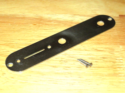 FENDER 1971 CHROME TELECASTER CONTROL PLATE