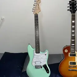 ELECTRIC GUITAR FENDER SQUIRE CYCLONE MINT GREEN