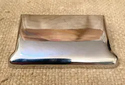 VINTAGE FENDER STRATOCASTER GUITAR CHROME BRIDGE COVER CIRCA 1960'S 1970'S