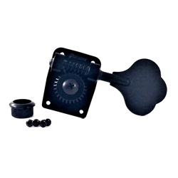 (4) HIPSHOT HB10 BLACK BASS MACHINE HEADS TUNERS FOR FENDER JAPAN MUSTANG BASS®