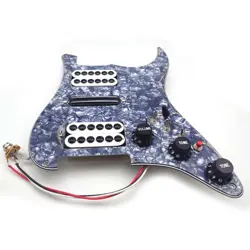 HSH PREWIRED LOADED PICKGUARD FOR FENDER STRAT GUITAR REPLACEMENT ACCESSORIES