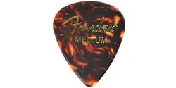 FENDER GUITAR PICK 351 SHAPE SHELL MEDIUM TEARDROP AUTHENTIC FROM JAPAN NEW 9