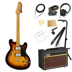 SQUIER BY FENDER CLASSIC VIBE STARCASTER MN 3TS BEGINNER SET