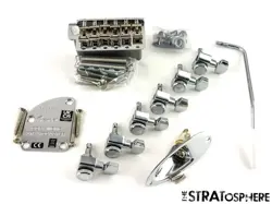 FENDER AMERICAN CORY WONG STRATOCASTER STRAT HARDWARE SET USA TREMOLO TUNERS