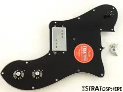 FENDER SQUIER PARANORMAL ESQUIRE DELUXE LOADED PICKGUARD, BLACK