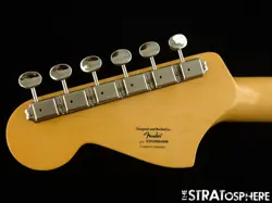 FENDER SQUIER CLASSIC VIBE BASS VI SIX NECK & TUNERS BOUND PEARLOID BLOCK LAUREL