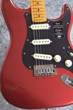 FENDER AMERICAN ULTRA II STRATOCASTER MAPLE / SINISTER RED #GGBQK