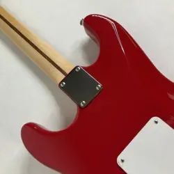 VINTAGE 1996 FENDER STRATOCASTER MEXICO RED & WHITE WITH GIG BAG